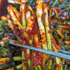 [일일한정] 집앞산지 김치 장인 국내산 전라도 여수 파김치, 1박스, 1kg