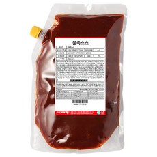 아이엠소스 불족발소스 꼼장어 쭈꾸미 전문점용, 2kg, 1개