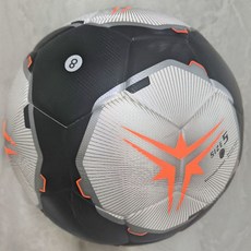 高顏值黑橙色足球 防爆專業級 黑白限量 青少年成人比賽專業用球, 1個
