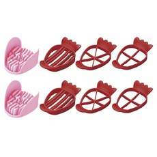 SHIMOMURA 下村 Fru-Veggie 日本製多用途草莓切割器, 2組