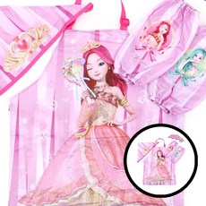 쥬쥬 3종 세트 생일 선물 두건 토시 주방용품 피크닉 드레스업 앞치마 요리 아동용