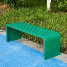 벤치 야외벤치 야외 테라스 원목 공원 펜션 야외용 관공서 대기, AK. 녹색 1204
