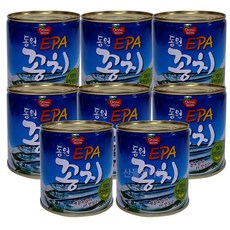 동원 꽁치 통조림, 280g, 8개