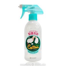 [엘지생활건강] 온더바디 발을 씻자 코튼 풋샴푸 385ml, 1개