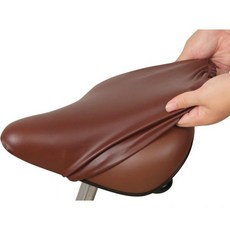 자전거 안장 커버 통기성 쿠션 캡틴스태그 소프트 검정 회색 갈색 다크 브라운, 안장 커버 (엄마 자전거용)