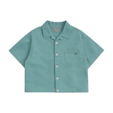 빈 민트 면 시어서커 반팔셔츠BY23BL01MT 2737120