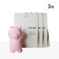 핑크솔트 세안비누 각질 모공 피지 케어 클렌징 저자극 페이스 클렌저 피부정돈 데일리 세안 슬로뎃, 3세트