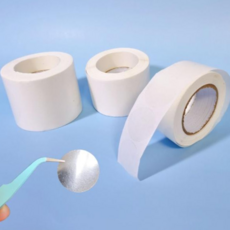 롤스티커 투명 원형 봉인 실링 스티커 1롤 38mm 500pcs, 없음