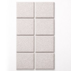 아띠꼴로 12개1세트 접착식 방음재 현관문 벽 흡음재 소음방지, 12개, 오트베이지