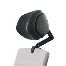可調式支架椅背頭枕, 深邃黑
