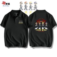 潮野屋 兄弟們走路 短袖POLO衫 WPS-1349