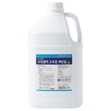 두원셀텍 소독용 에탄올 4L 83% 공간소독 보건소 학교 소독제, 2개