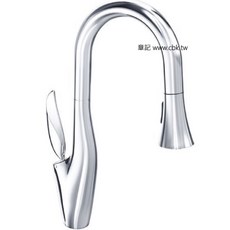 海廷頓(HUNTINGTON)伸縮式廚房龍頭 K1822401-TWMPG，靈活調整長度，適用於各種水槽, 1個, 單龍頭