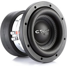 CT 사운드 메소-6.5-D2 6.5 카 서브우퍼 듀얼 2옴 800와트, 6.5 Inch - Dual 2