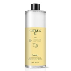 그라데이 디퓨저 리필액, 1개, 500ml, 시트러스 22