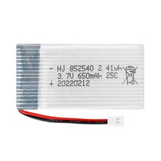 시마 올칩 3.7V 650mAh 드론배터리 RC 쿼드콥터 장난감 호환 교체형 리튬 전원팩 SYMA X5C, 1개