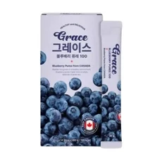그레이스 블루베리 퓨레 100 14포 1박스, 20g