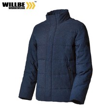 윌비 네이비 울터치 웰론점퍼 작업복점퍼 회사단체복 CT111