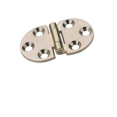 원형 경첩 플랩힌지 황동 무광 목공 목재 접이식, 원형경첩/황동/황동무광/H/342.63.502