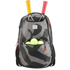 남성용 테니스 가방 라켓볼 피클볼 패들 스쿼시 슬링백 크로스바디 스포츠 백팩 USB 충전 포트 포함, Backpack- Camouflage, 1개