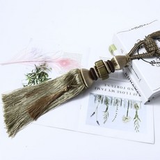 공급 공급 로켓볼 커튼 스트랩 이삭 스트랩 유럽식 커튼 걸이 볼, 카키, 1개