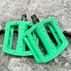 I.H BMX SHADOW RAVAGER 塑膠踏板 特技腳踏車 輕量耐磨防滑, 綠色, 1個