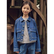 탑텐 키즈 여아) 에코 데님 클래식 자켓 MKE3KG2211 275167
