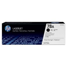 HP LaserJet 78A 黑色碳粉匣 (2入組), 1個, CE278A/AD(單支)/AC活動價