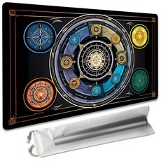 2 보드 게임 35.6x61cm(14x24인치) MTG 플레이매트 OCG CCG RPG TCG 플레이매트(MTG3-No Zone), Five Elements