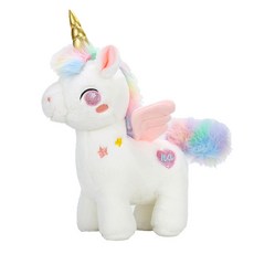 천사날개 유니콘 애착인형유니콘 애착인형, 1개, 핑크, 25cm 1개, 핑크, 25cm