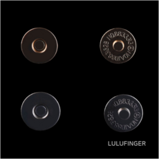 [룰루핑거] 자석 버튼 세트 (대) 색상선택 1.8cm, 자석 버튼 세트 (대) 은색 2F-01-210
