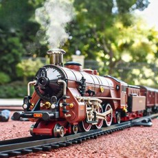 철도모형 미니어처제작 미니어처 철도 기차 모델 모형 기관차, 1개, 그레이 증기열차
