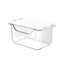 기프템 무타공 슬라이딩 히든 수납 서랍, 투명