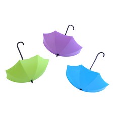 크레마루 도마뱀 우산 은신처, 3개, 그린 / 퍼플 / 스카이