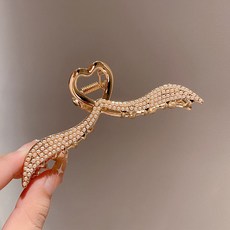 合金珍珠抓夾 鯊魚夾 盤髮夾 髮夾 珍珠髮夾