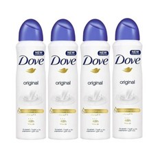 도브 오리지널 에어로졸 스프레이 데오드란트 150ml 2개입, 4개