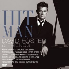 Hit Man David Foster Friends Artist 오디오 CD 앨범 미국 발송