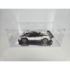 레고 아크릴 케이스 미러형 테크닉 보관함 진열장 1:8사이즈, 1개