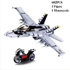 AH-1Z 항공기 헬리콥터 건쉽 블록 전쟁 무기 브린퀘도스 장난감, 0928