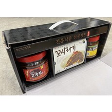 세상의중심 홍이네 전통식품 선물세트 된장고추장해초, 1개, 상세페이지 참조