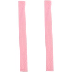 구호치 냉장고 손잡이 주방 가전제품용 미끄럼 방지 도어 보호대 2- .35X4.72X0.19인치 커버 기름 먼지 및 지문으로부터 보호, Pink, 39X12X0.5CM