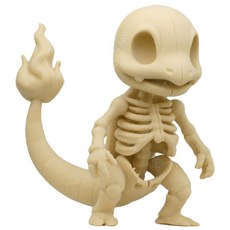 라푸유 포켓몬3D캐릭터 스켈레톤 장식피규어 해골 인형 3D브린팅 차량꾸미기 완구 인테리어 장식품 피규어, 1개, P635