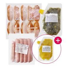 벅스웨이 숯불갈비맛 핫도그만들기세트 (10인분-머스타드소스 렐리쉬), 1개, 200g