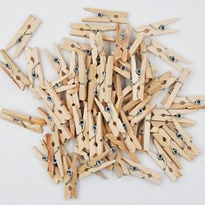 사진 걸이 나무 집게 특대 7.2cm 대 중 소 원목 우드 메모 폴라로이드 포토 가랜드, 7.2cm_1개