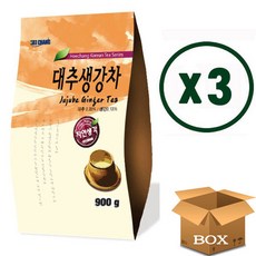 희창 대추 생강차 900g x 3개/자판기용 국산차 믹스, 1개입, 3개