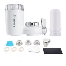 JINGEN 水龍頭濾水器, 1個, 七重過濾器【贈濾心】