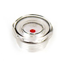 콤프레샤 부속 오일 캡 게이지 유명계 PVC 유면계 12.7mm, 약 34mm(1인치), 1개