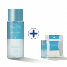 NEW 폰즈 클리어 훼이스 스파 립앤아이 메이크업 리무버 300ml+50ml 기획 세트, 1개