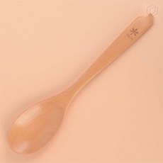 [하루셀렉] 인체공학적주걱 비취우드 볶음스푼 내열성 조리도구 인체공학적 디자인