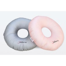 도넛방석 임산부 회음부 링형 방석 산후조리 쿠션, 핑크, 1개